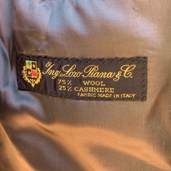 Loro Piana Hugo Boss Collection Double Breasted Cashmere Wool Sportscoat - Picture 4 of 4